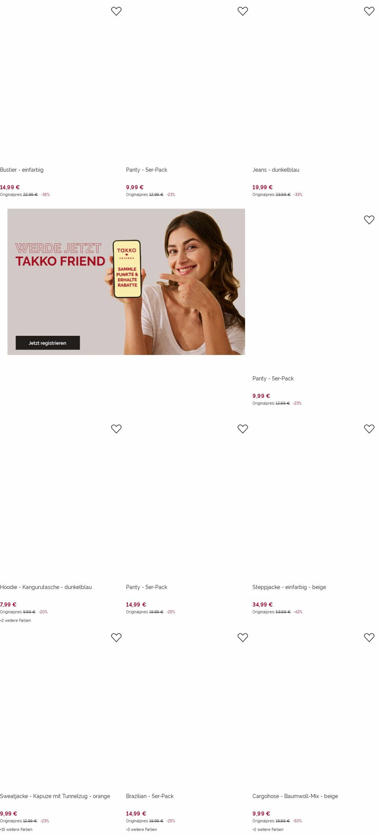 Prospekt Takko Fashion 09.06.2025 - 15.06.2025