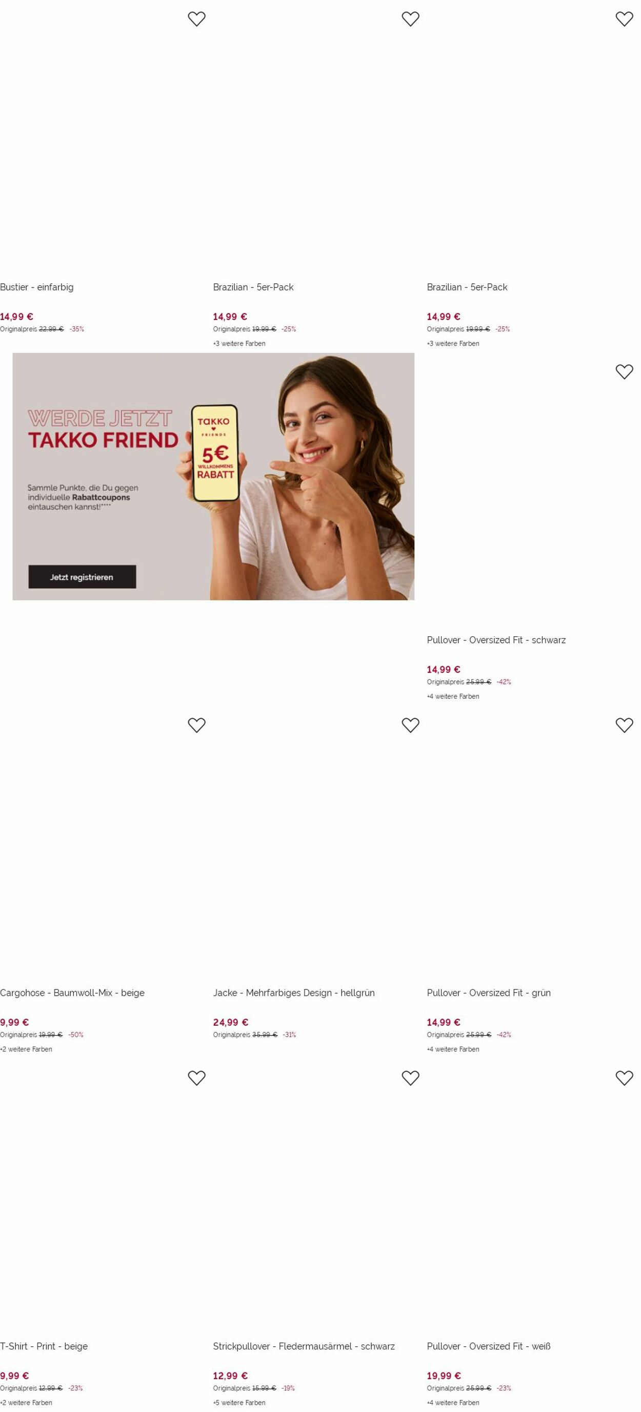 Prospekt Takko Fashion 16.06.2025 - 22.06.2025