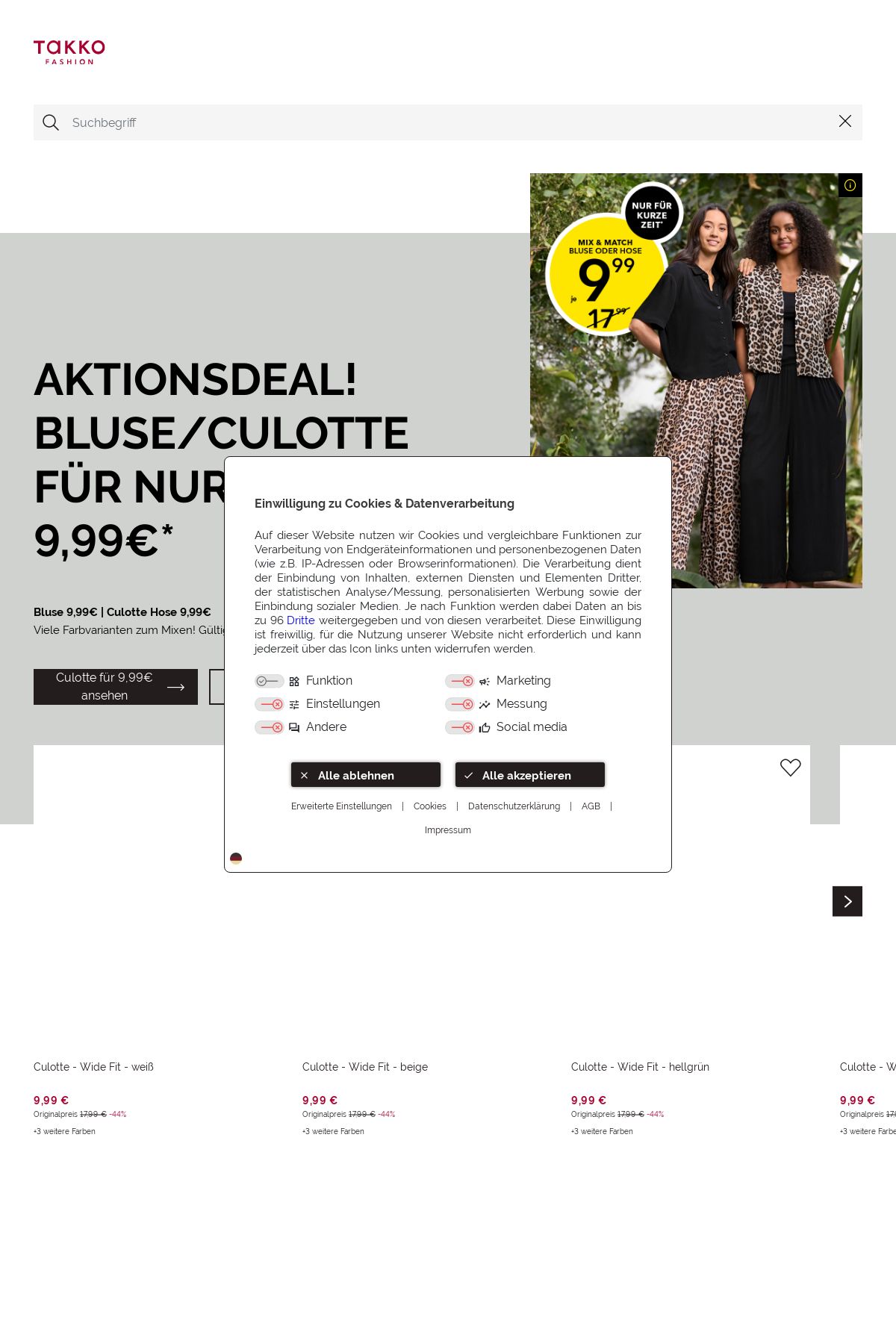 Prospekt Takko Fashion 16.06.2025 - 22.06.2025