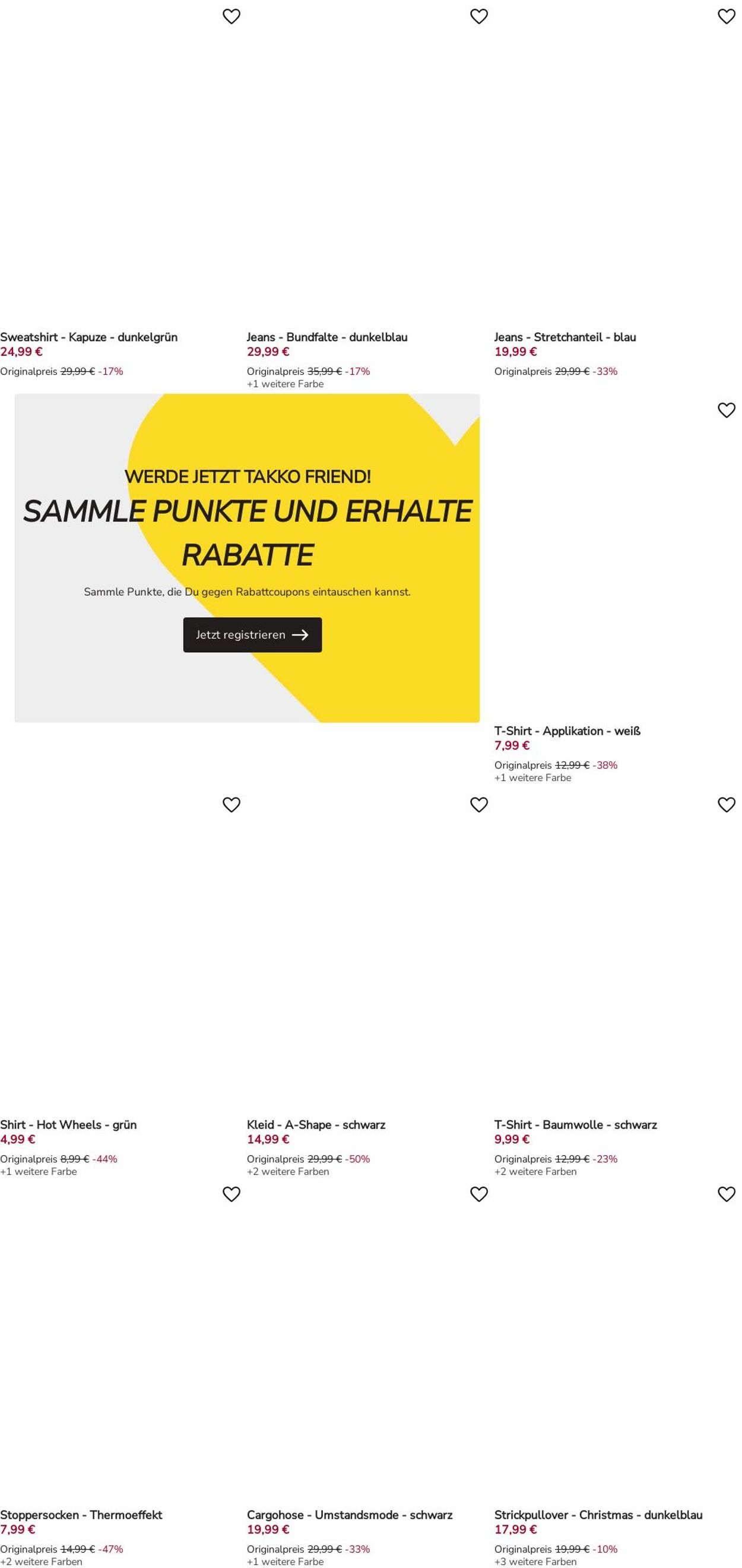 Prospekt Takko Fashion 06.10.2025 - 12.10.2025