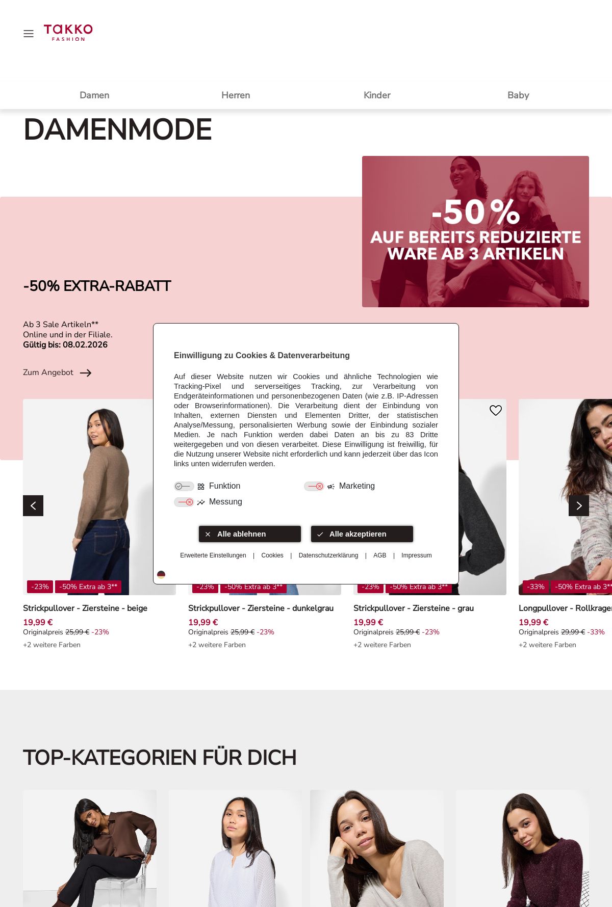 Prospekt Takko Fashion 02.02.2026 - 08.02.2026