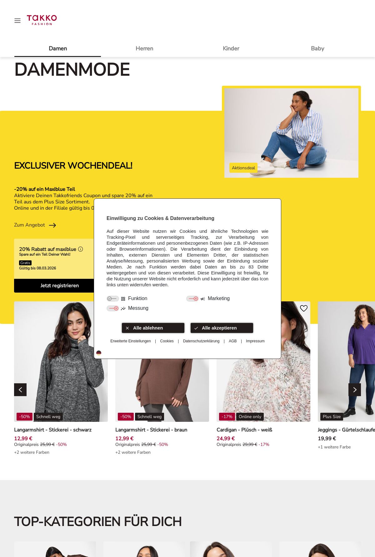 Prospekt Takko Fashion 02.03.2026 - 08.03.2026