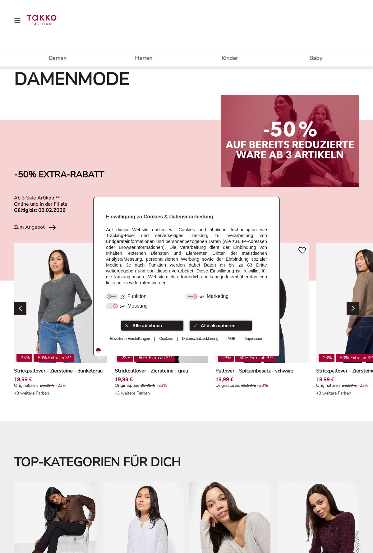 Prospekt Takko Fashion 26.01.2026 - 01.02.2026