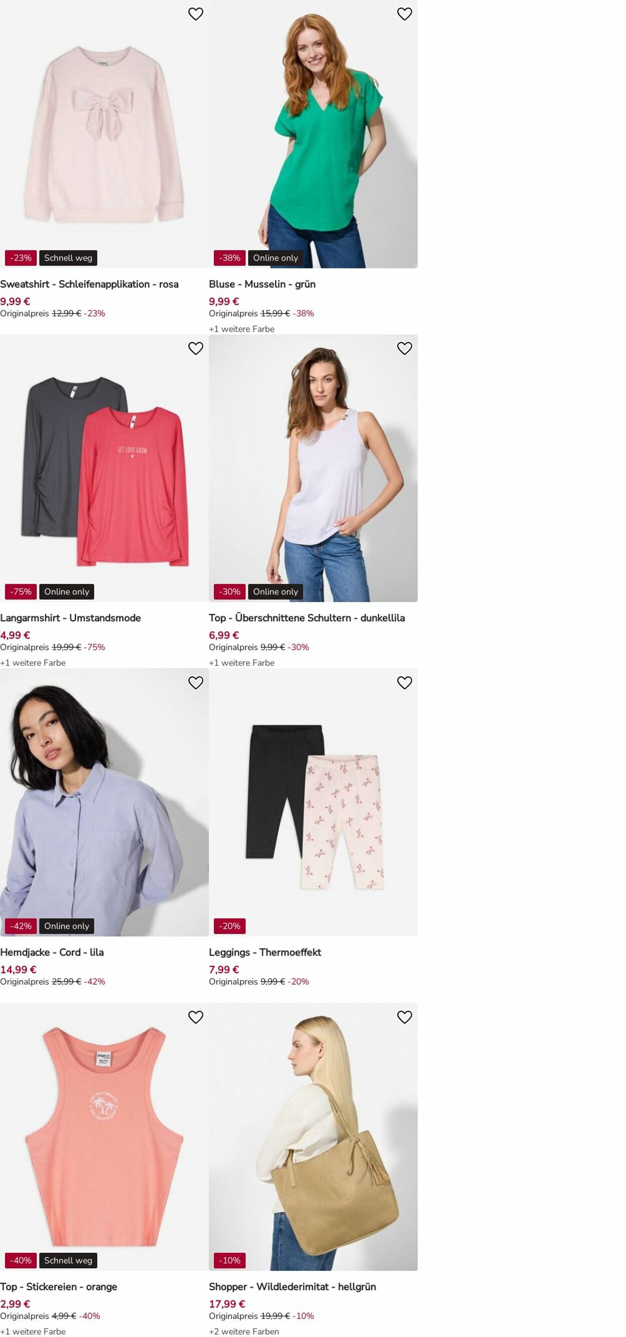 Prospekt Takko Fashion 23.03.2026 - 29.03.2026
