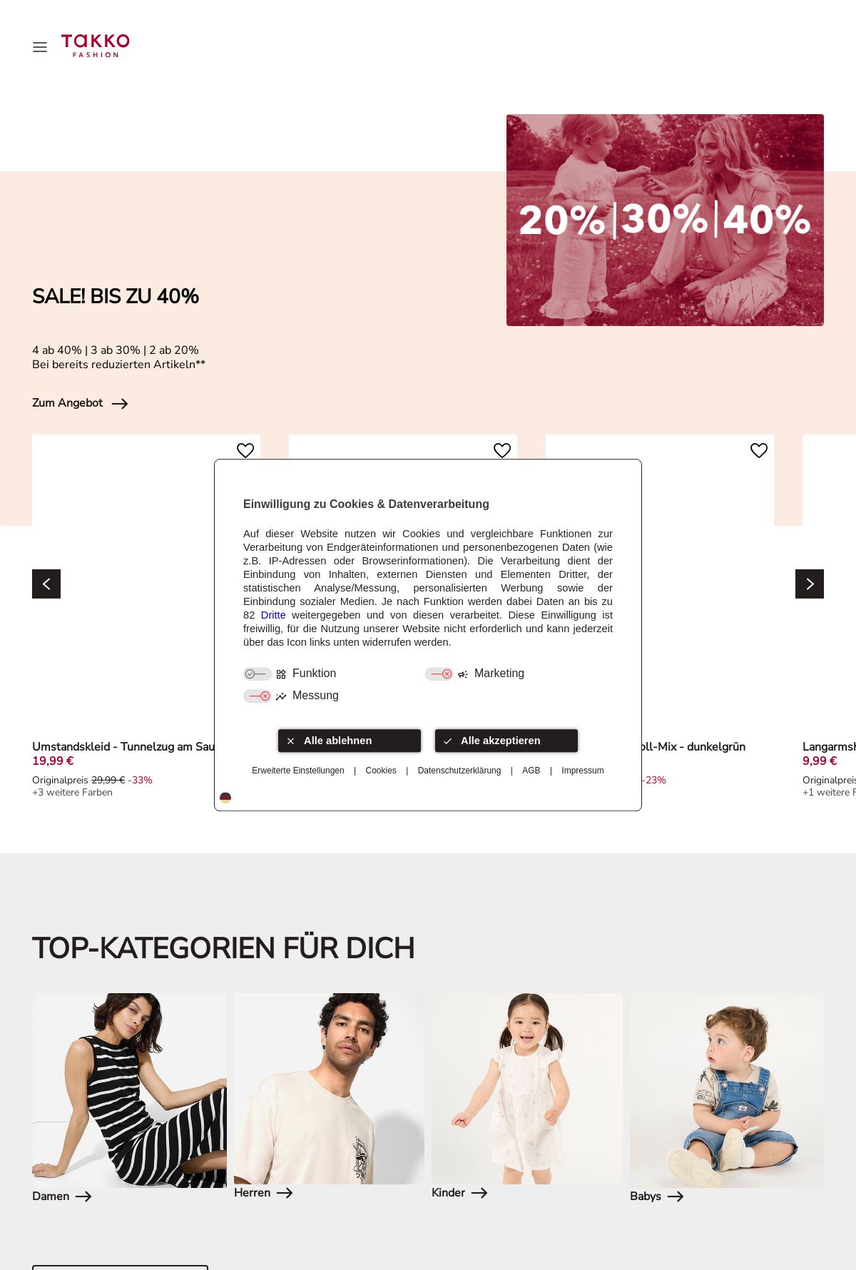 Prospekt Takko Fashion 04.08.2025 - 10.08.2025