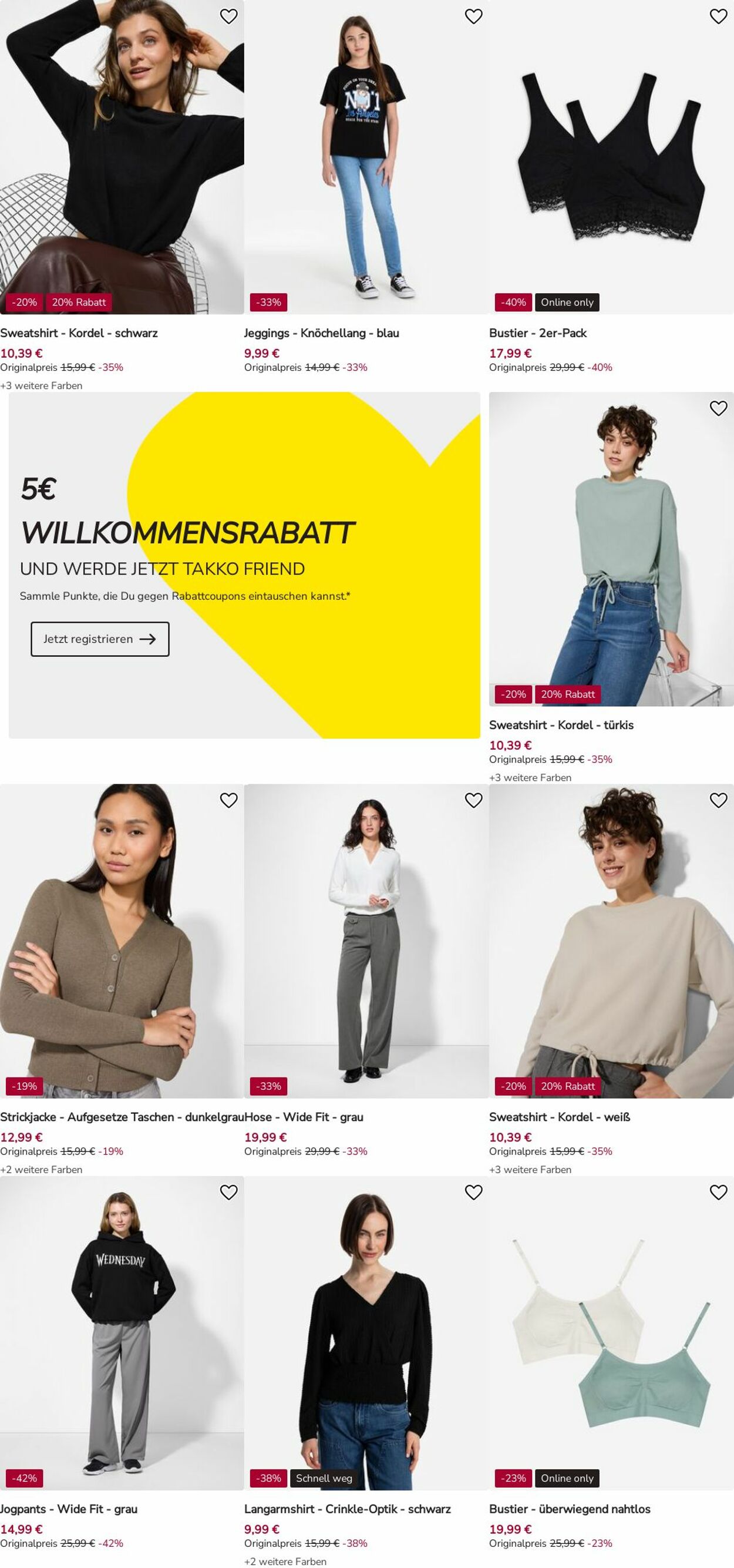 Prospekt Takko Fashion 09.02.2026 - 15.02.2026