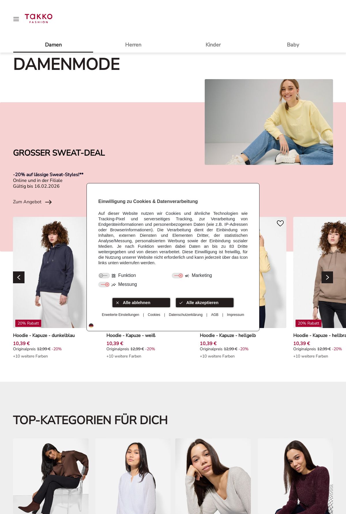 Prospekt Takko Fashion 09.02.2026 - 15.02.2026