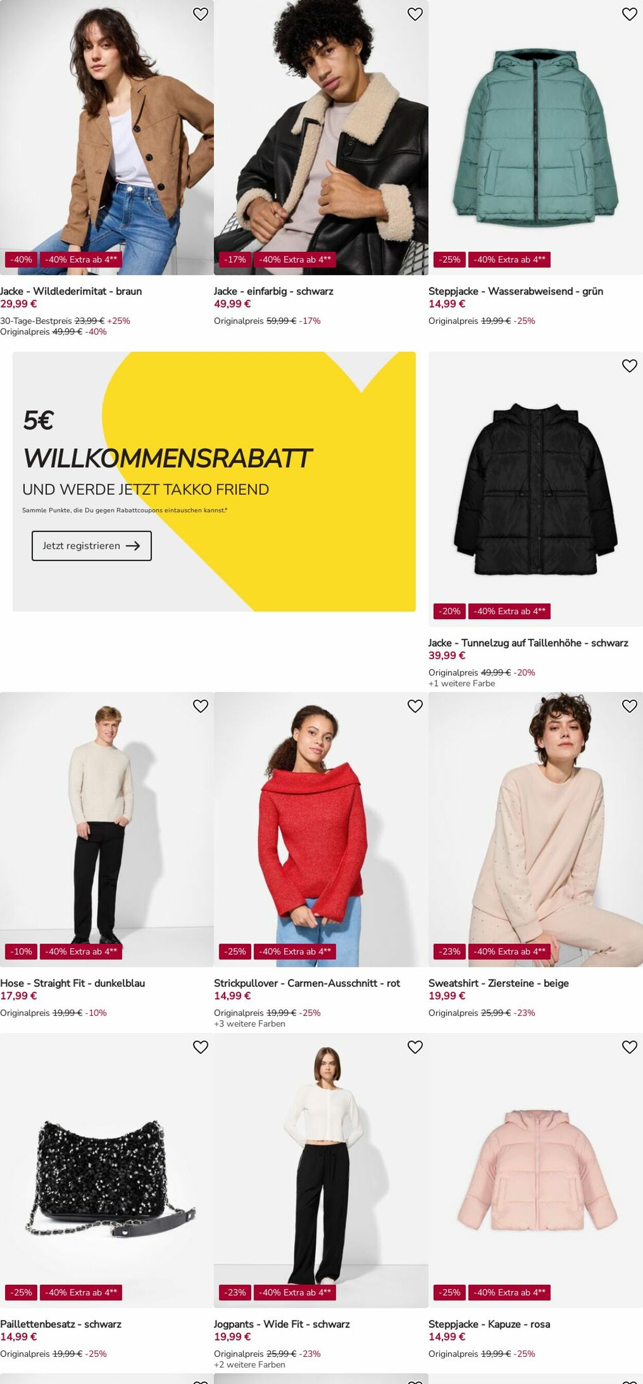 Prospekt Takko Fashion 05.01.2026 - 11.01.2026