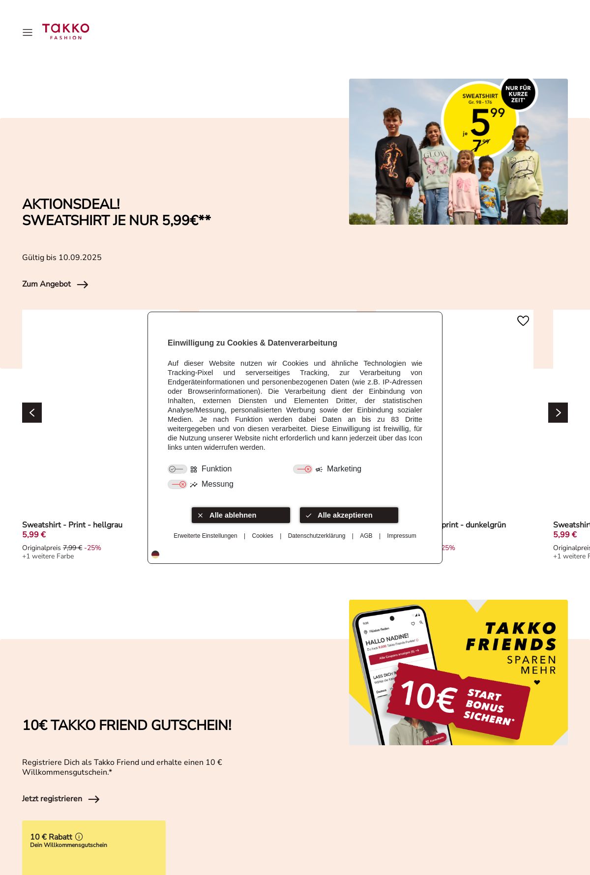 Prospekt Takko Fashion 08.09.2025 - 14.09.2025