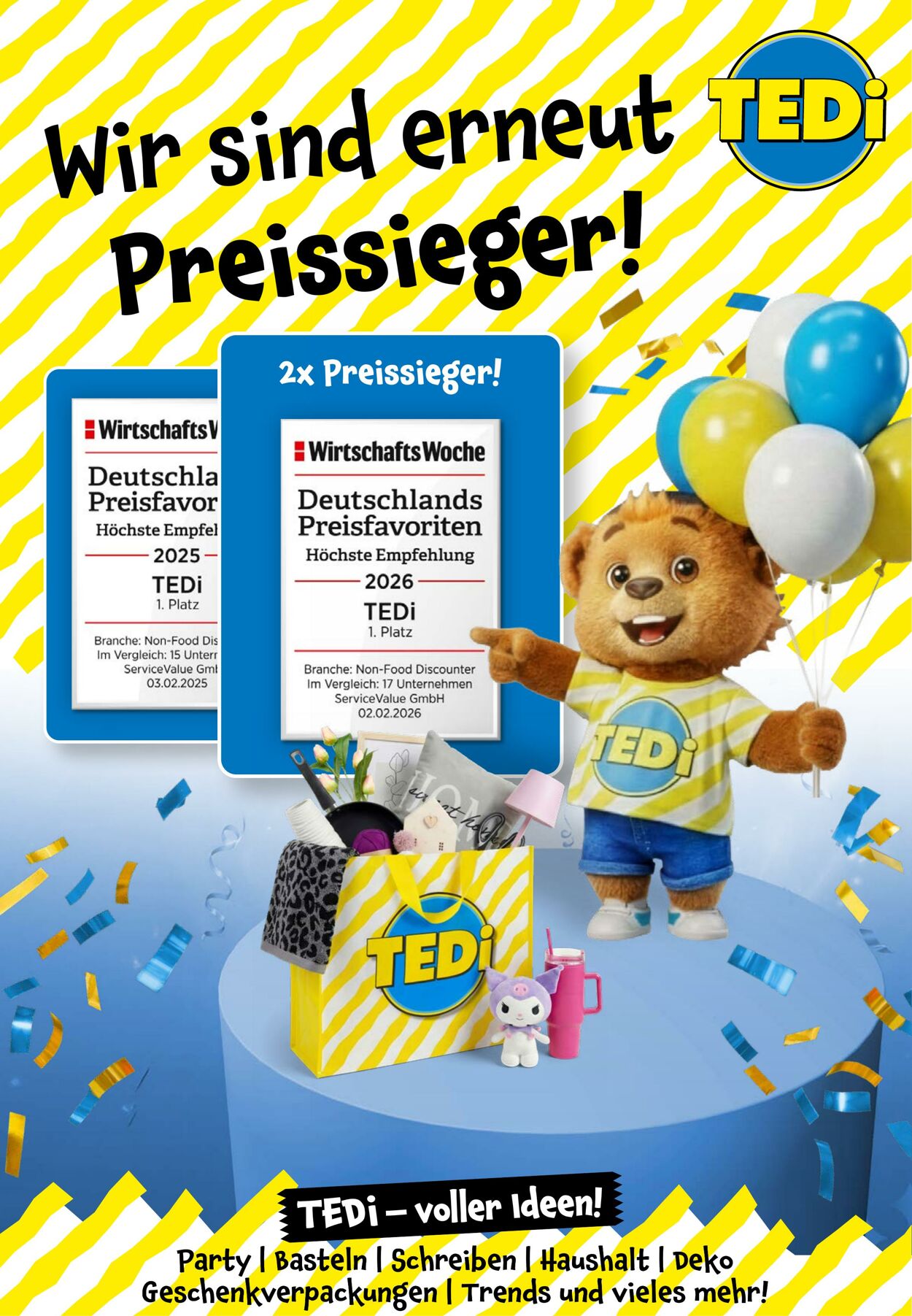 Prospekt Tedi 08.03.2026 - 16.03.2026