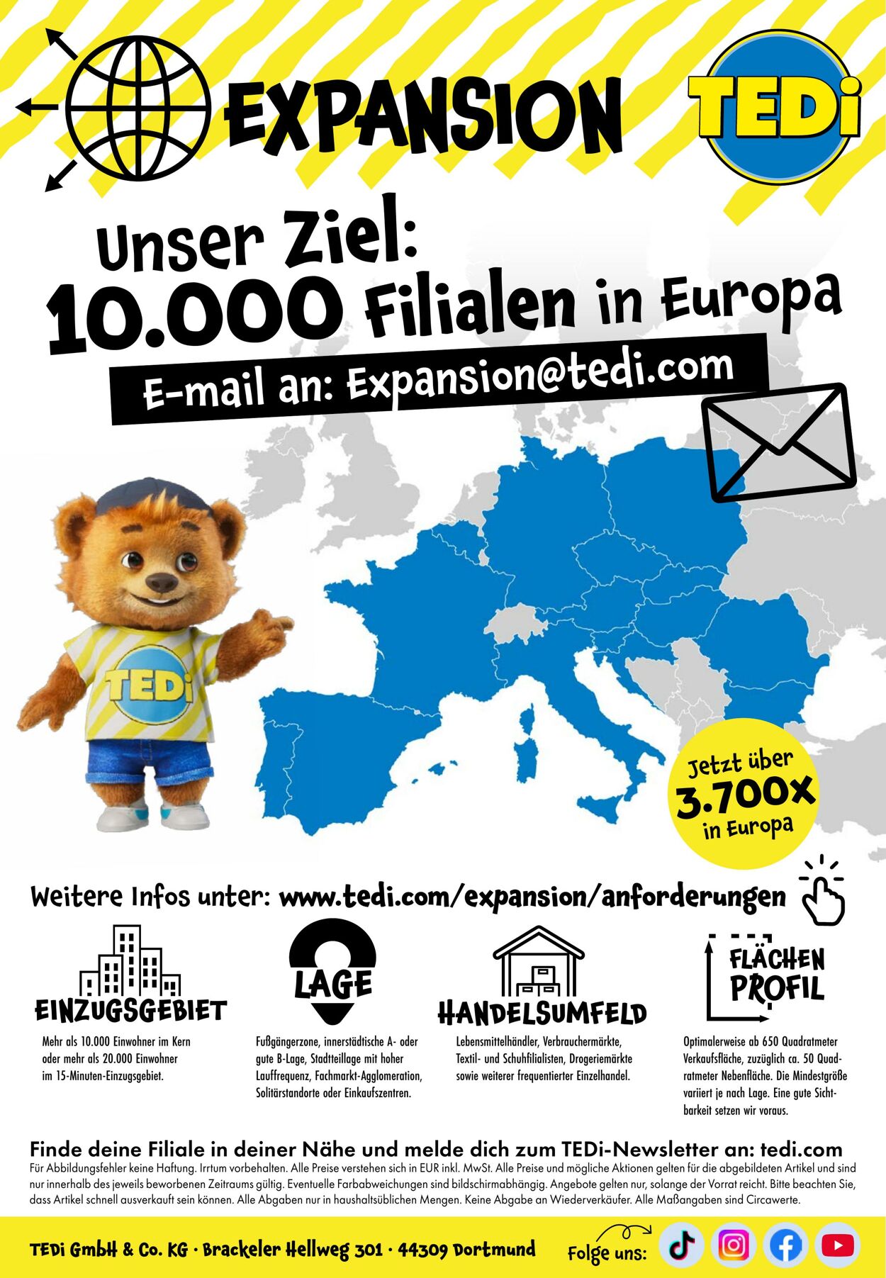 Prospekt Tedi 14.03.2026 - 22.03.2026