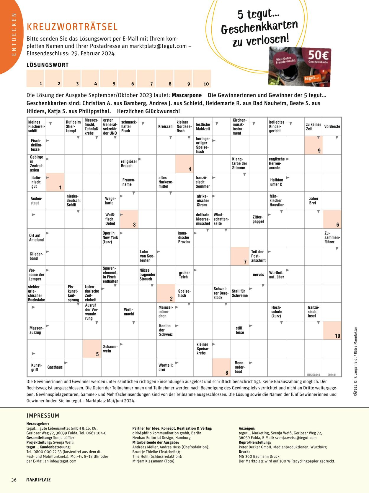 Prospekt Tegut 01.01.2024 - 29.02.2024