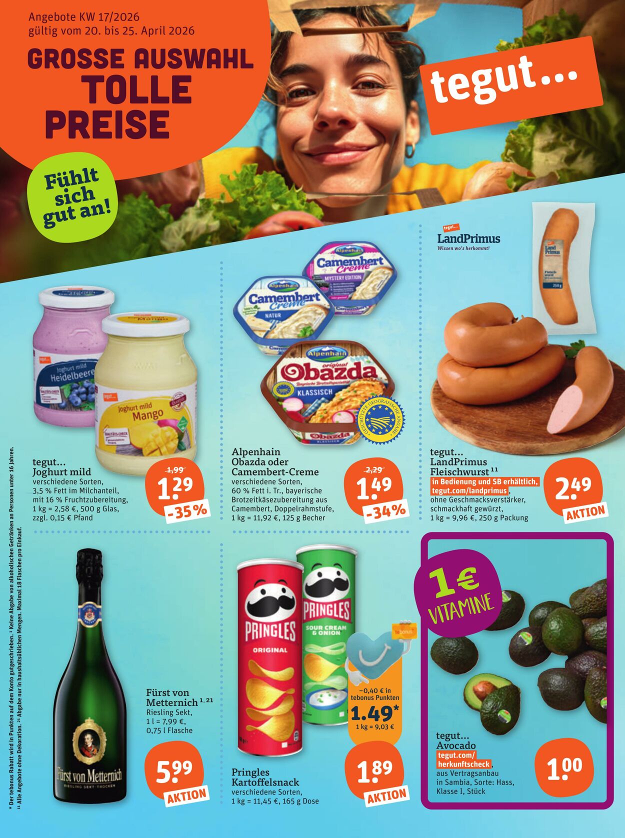 Prospekt Tegut 13.04.2026 - 19.04.2026