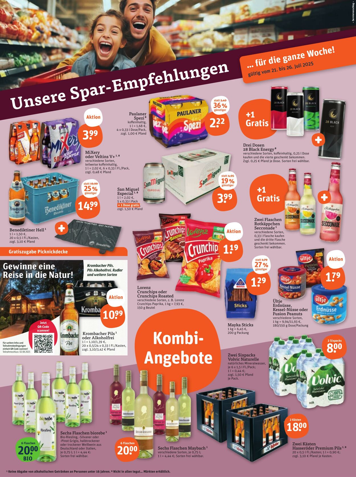 Prospekt Tegut 14.07.2025 - 20.07.2025