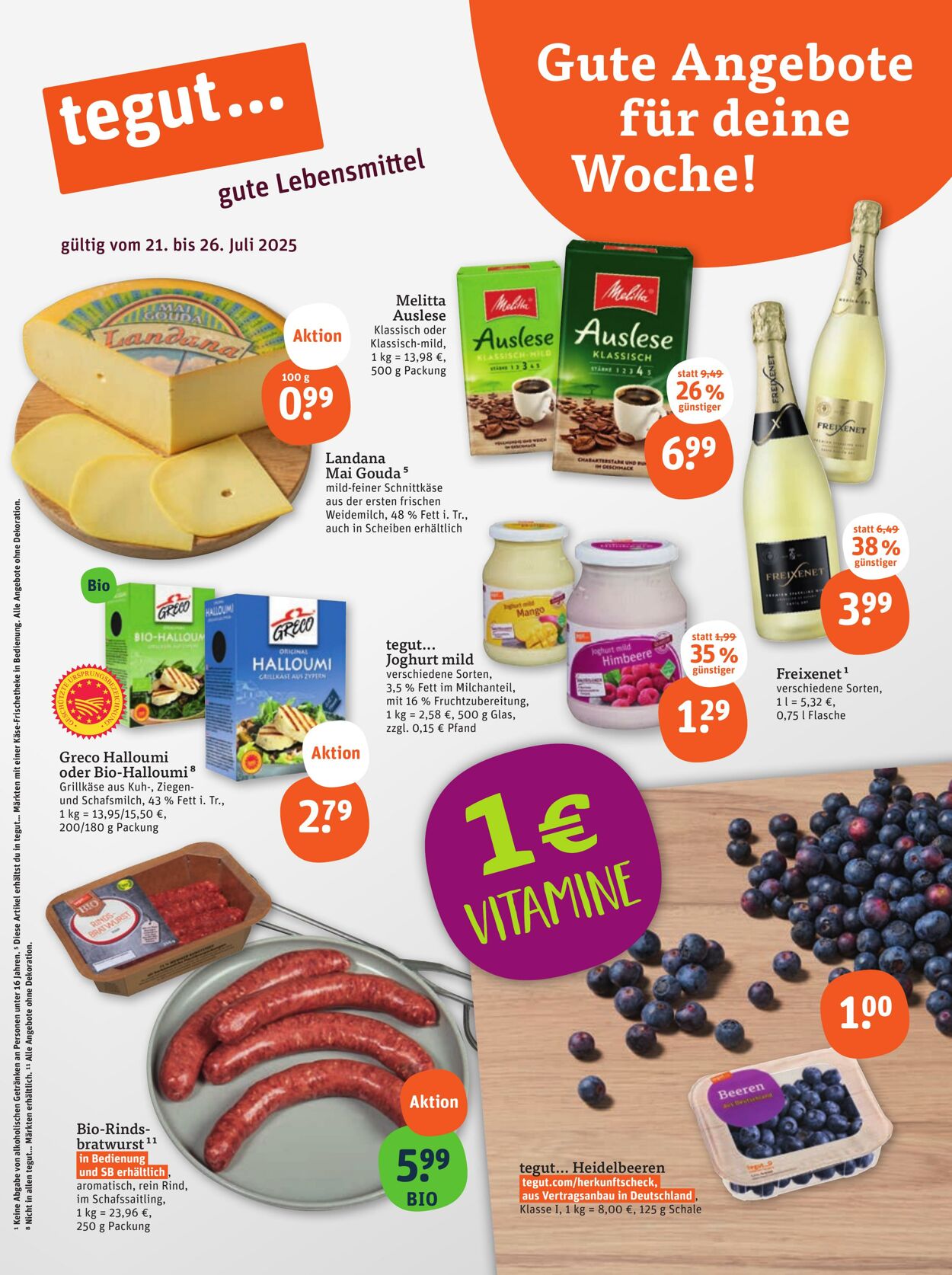 Prospekt Tegut 14.07.2025 - 20.07.2025