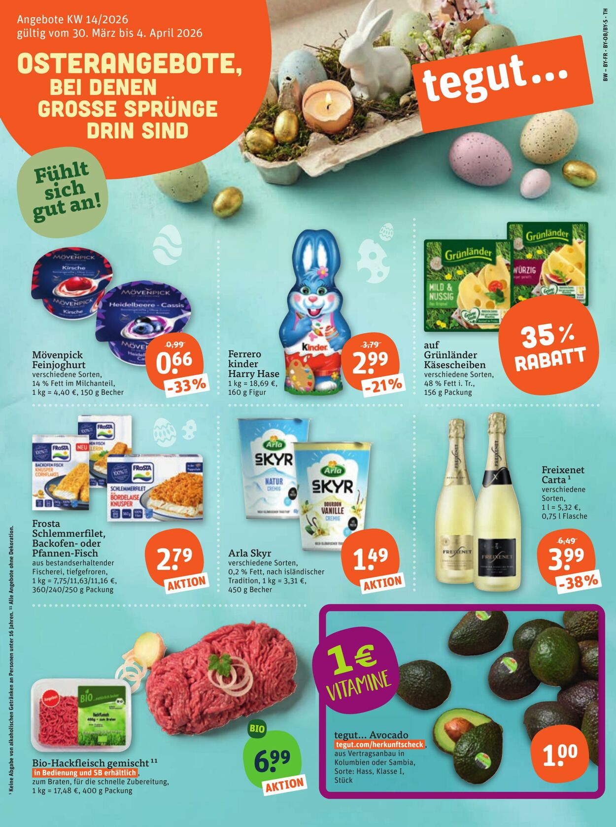 Prospekt Tegut 23.03.2026 - 29.03.2026