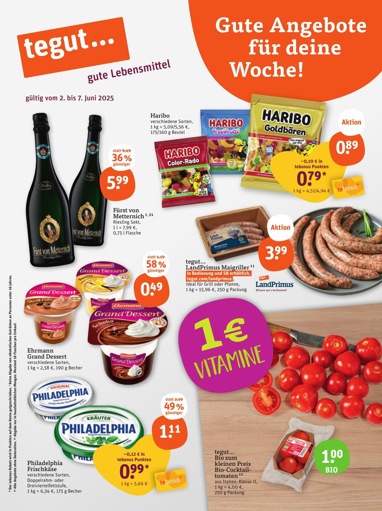 Prospekt Tegut 26.05.2025 - 01.06.2025