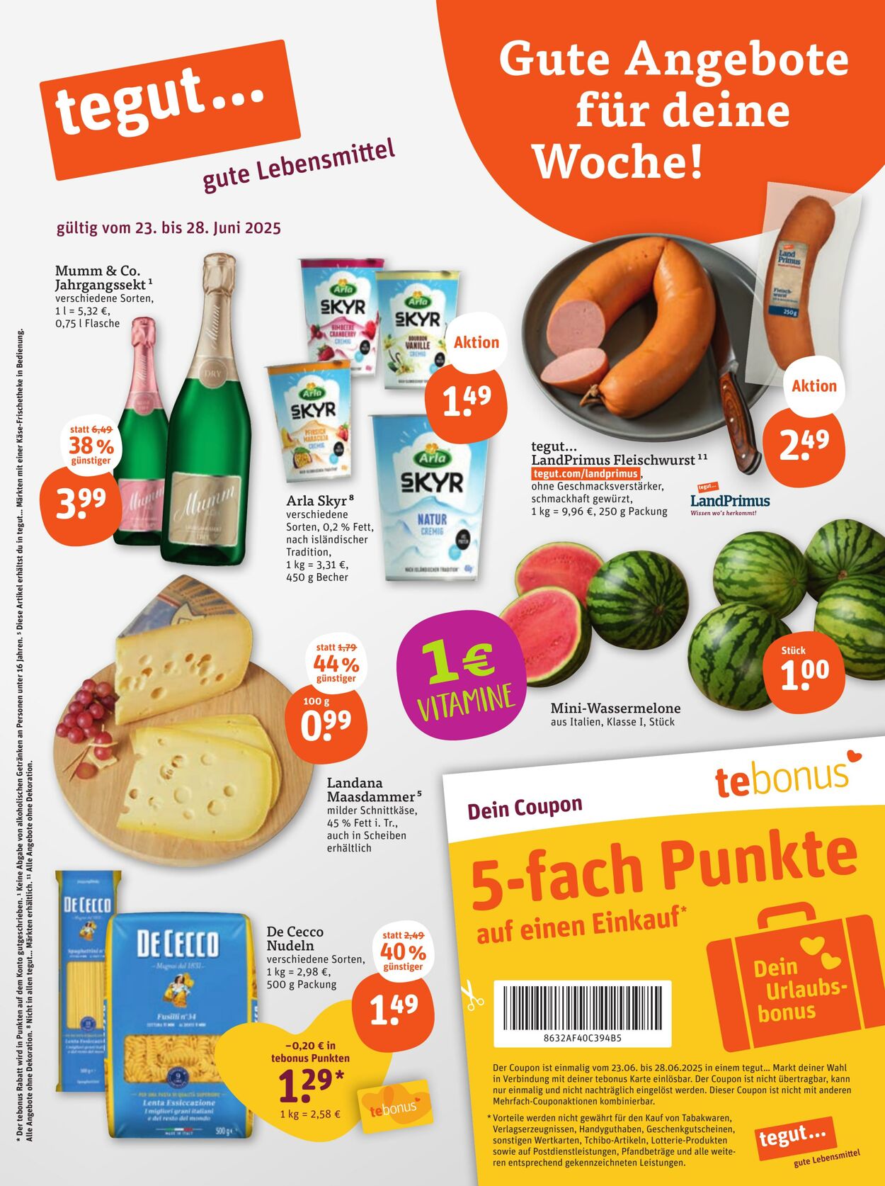 Prospekt Tegut 09.06.2025 - 15.06.2025