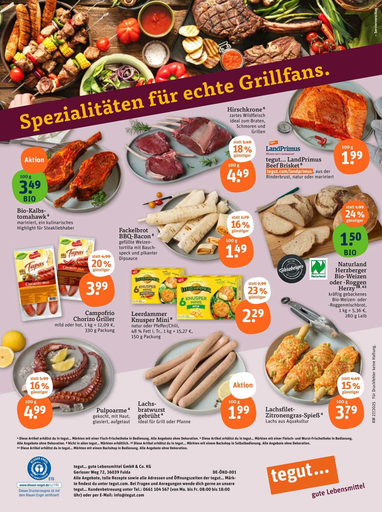 Prospekt Tegut 30.06.2025 - 06.07.2025
