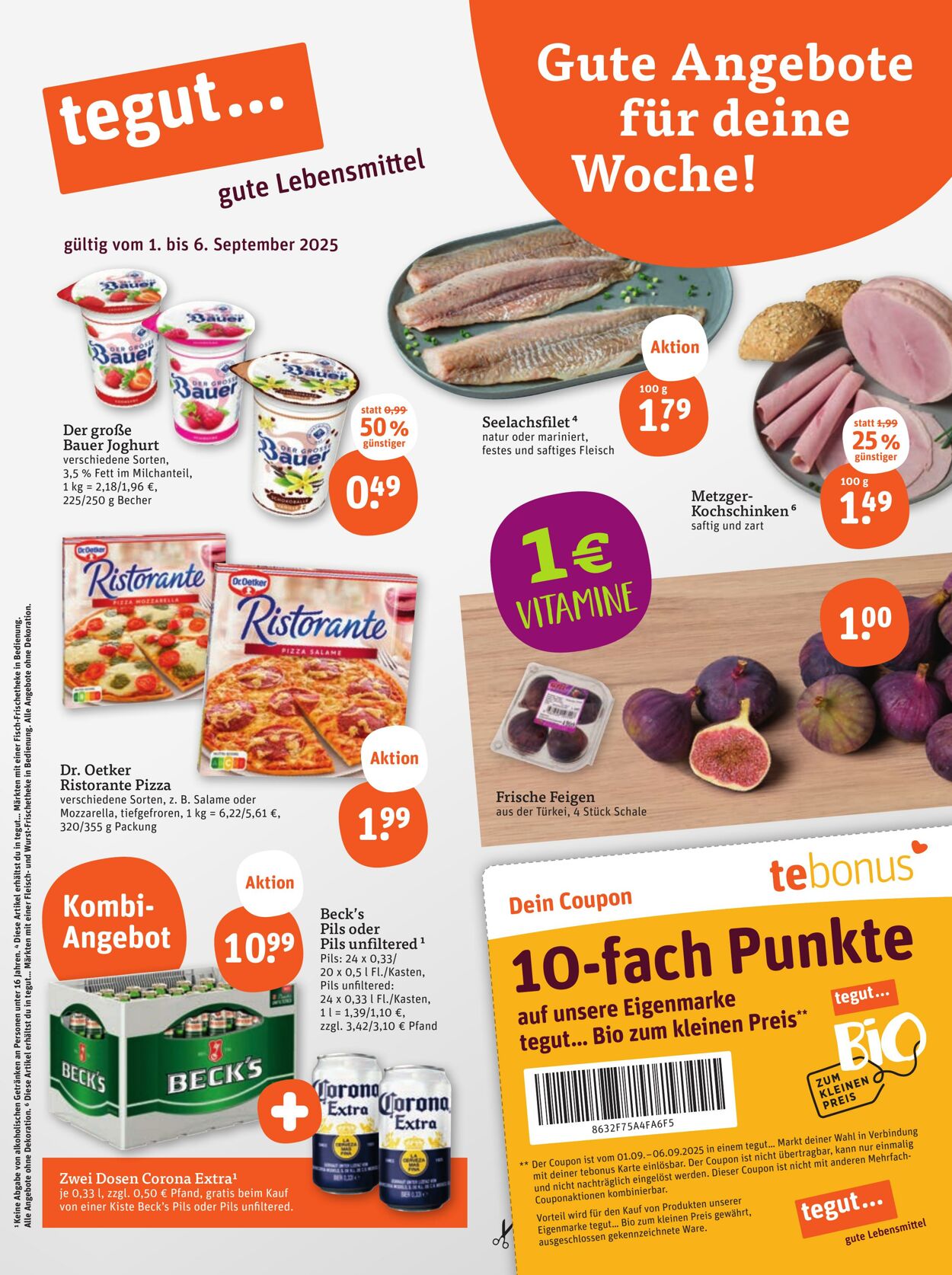 Prospekt Tegut 01.09.2025 - 07.09.2025