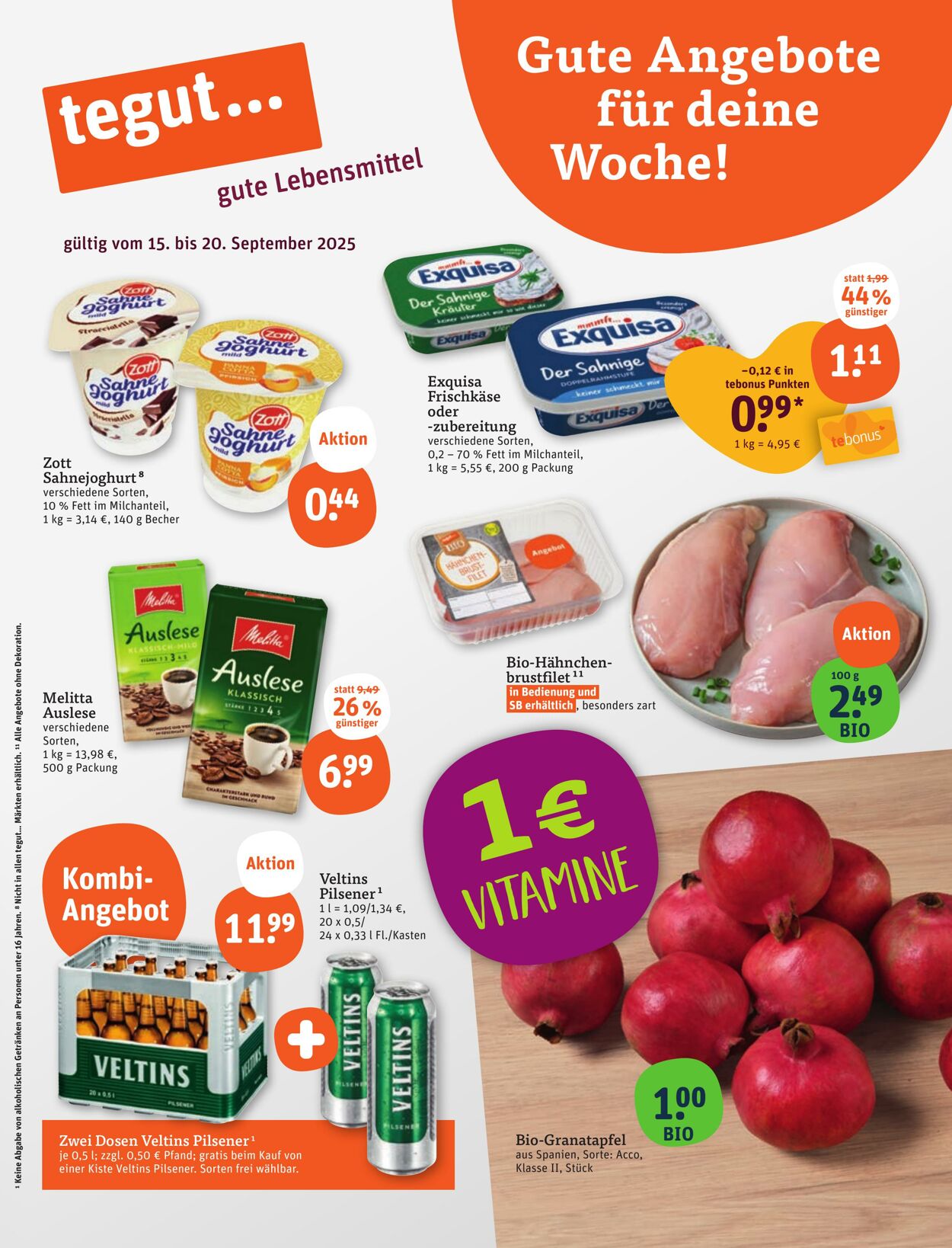 Prospekt Tegut 08.09.2025 - 14.09.2025