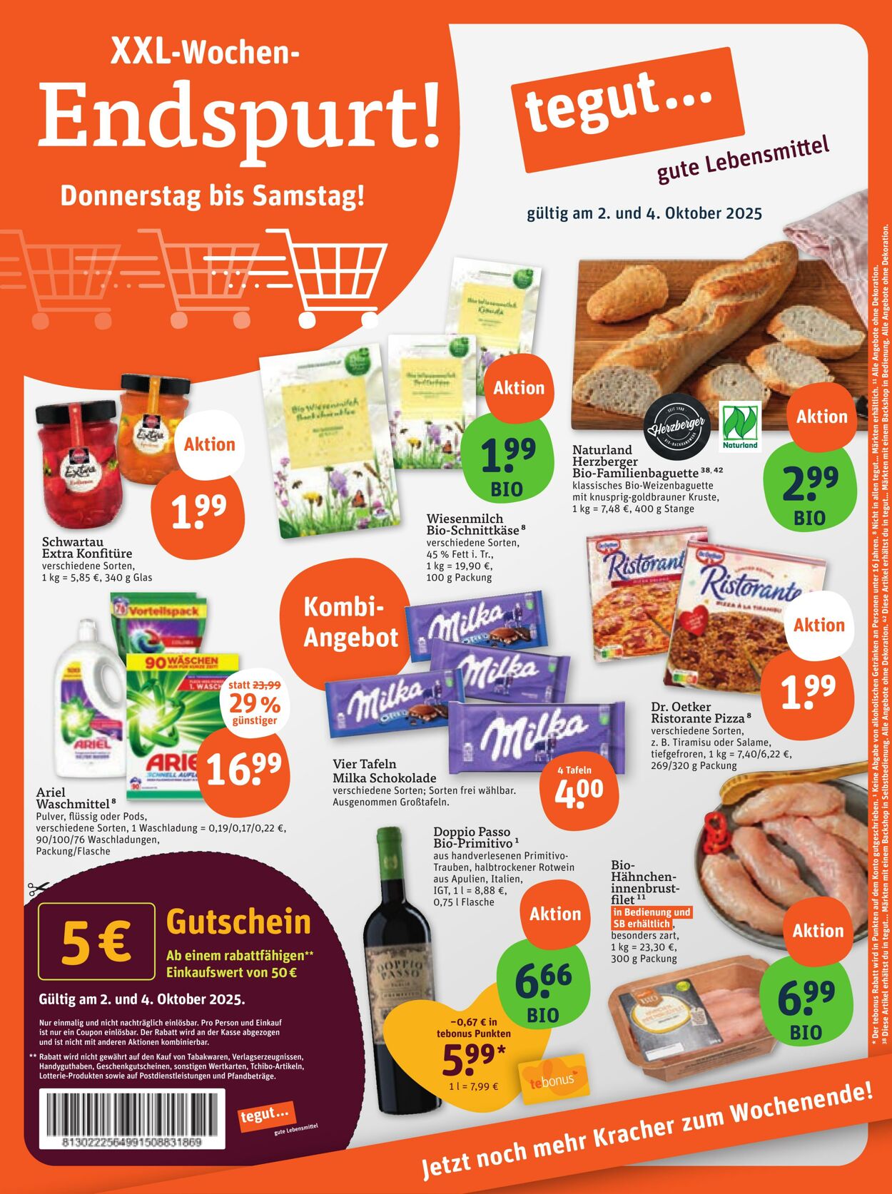 Prospekt Tegut 22.09.2025 - 28.09.2025