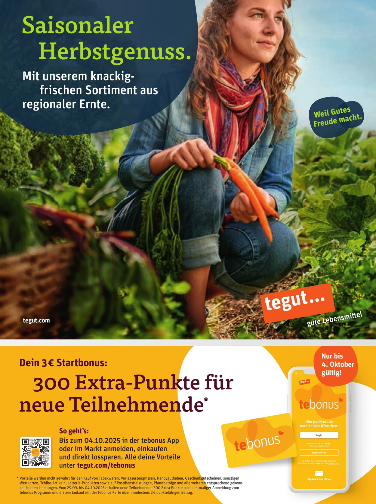 Prospekt Tegut 22.09.2025 - 28.09.2025