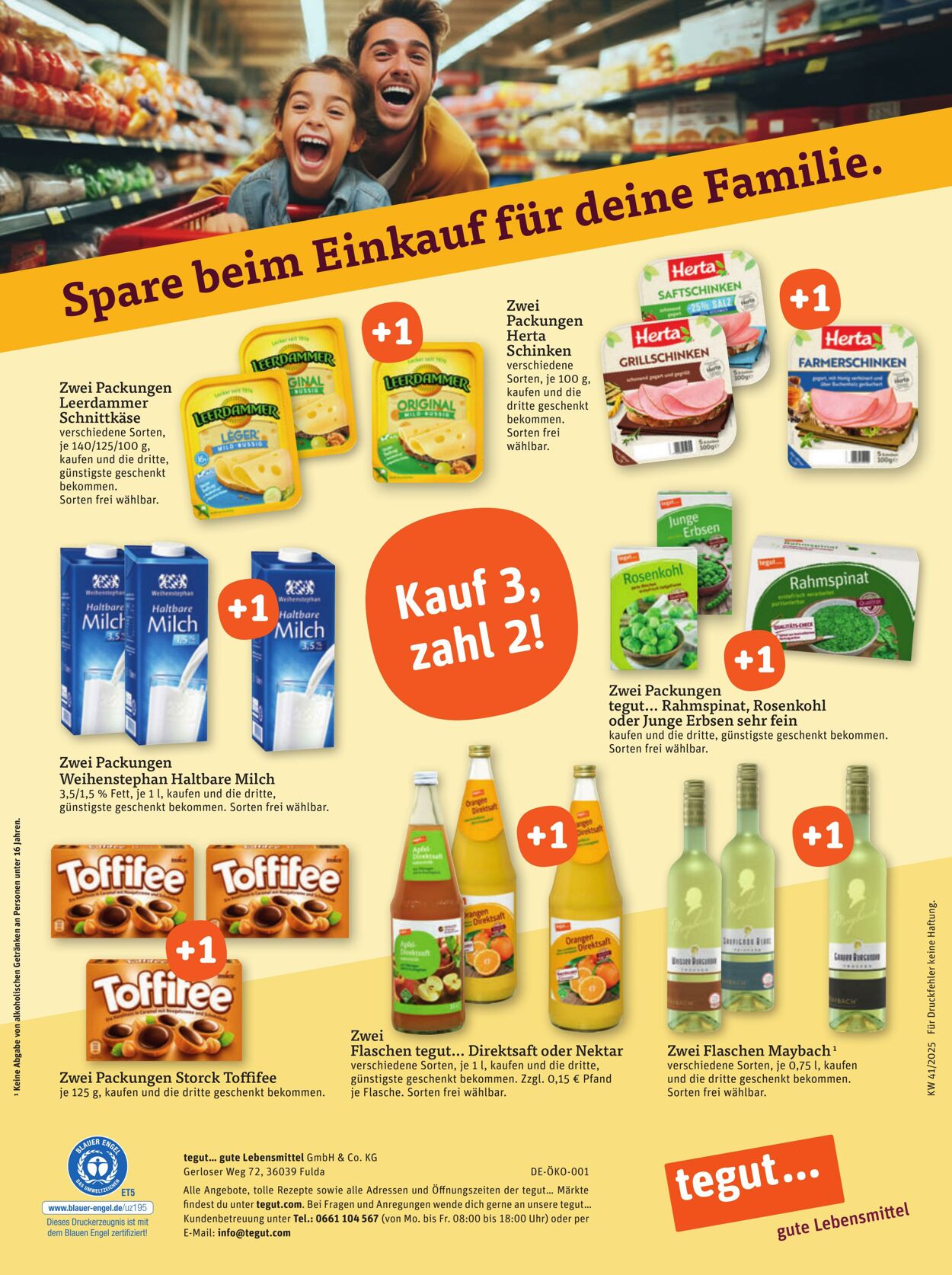 Prospekt Tegut 29.09.2025 - 05.10.2025