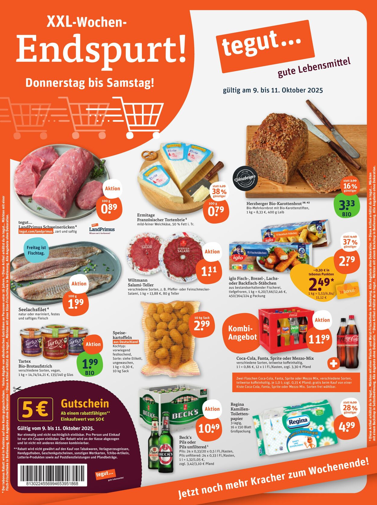 Prospekt Tegut 29.09.2025 - 05.10.2025