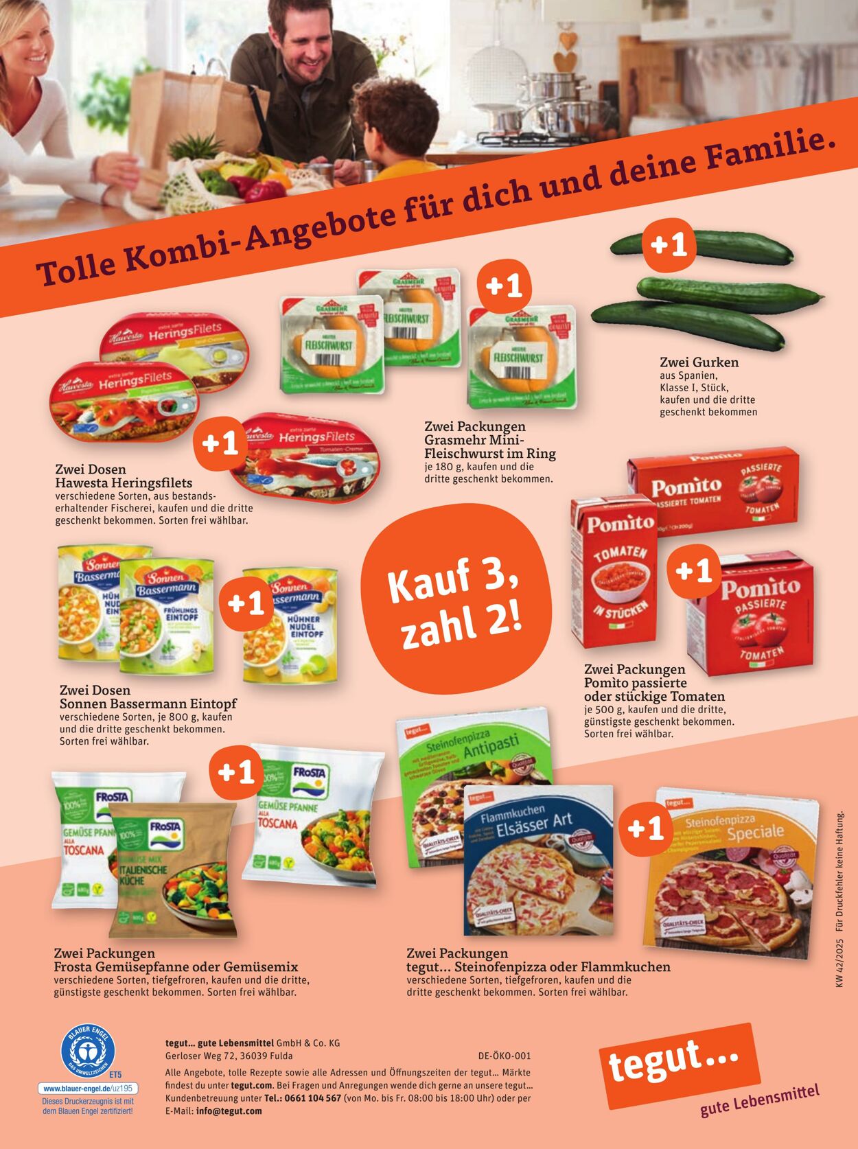 Prospekt Tegut 06.10.2025 - 12.10.2025
