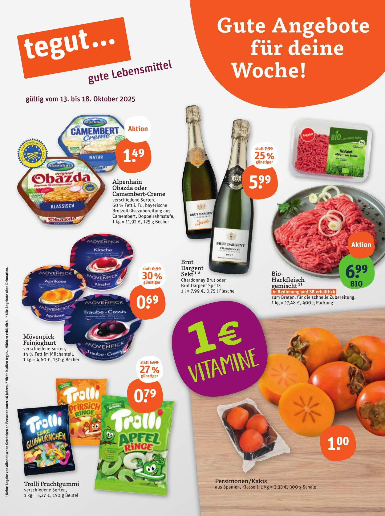 Prospekt Tegut 06.10.2025 - 12.10.2025