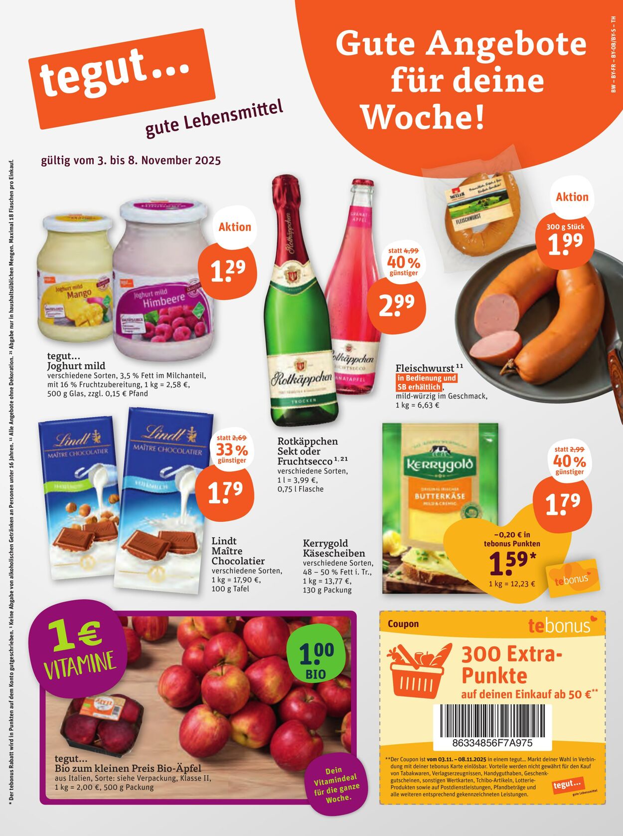 Prospekt Tegut 27.10.2025 - 02.11.2025