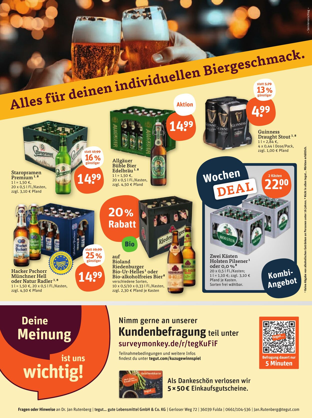 Prospekt Tegut 03.11.2025 - 09.11.2025