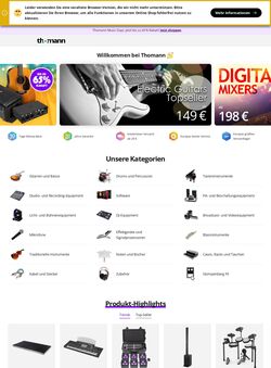 Prospekt Thomann 07.07.2025 - 16.07.2025