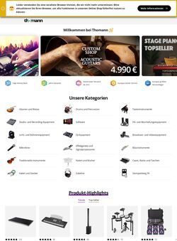 Prospekt Thomann 09.06.2025 - 18.06.2025
