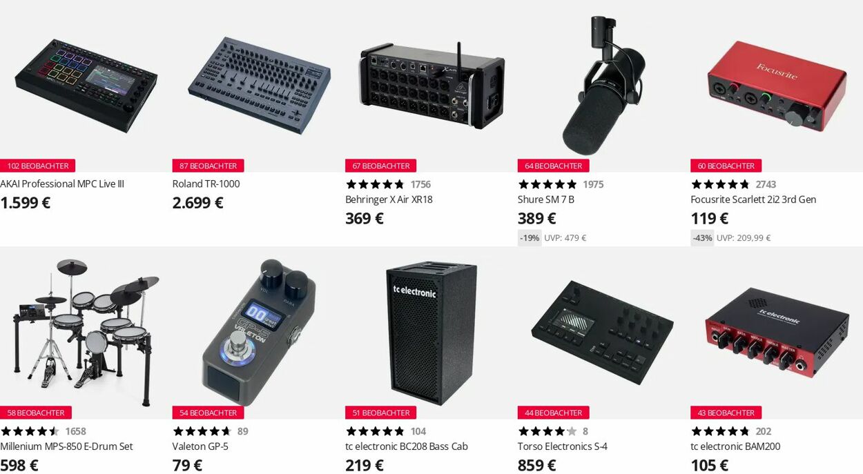 Prospekt Thomann 06.10.2025 - 15.10.2025