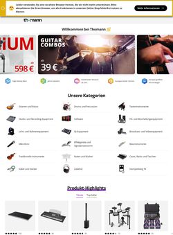 Prospekt Thomann 16.06.2025 - 25.06.2025