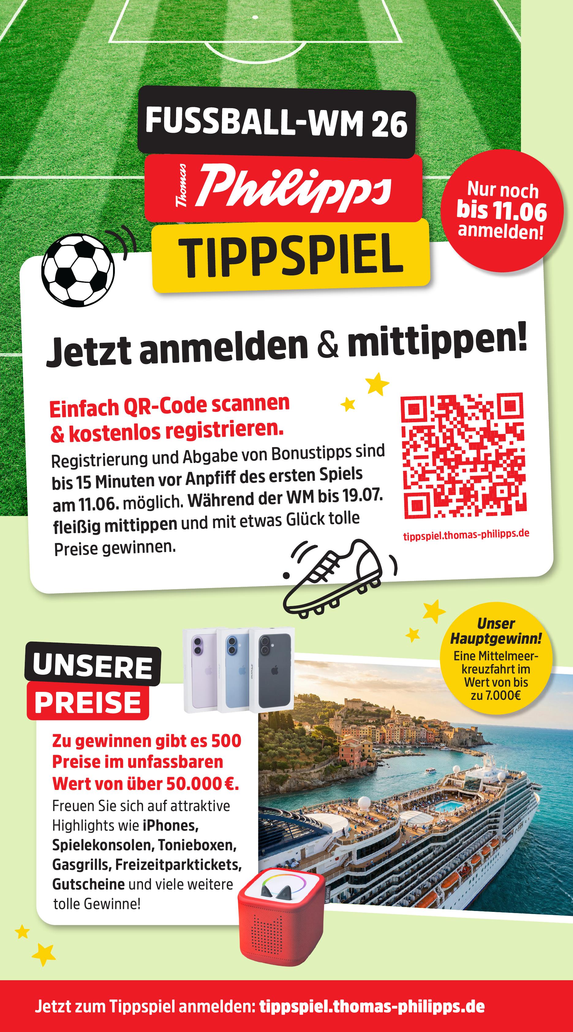 Prospekt Thomas Philipps 08.06.2026 - 13.06.2026