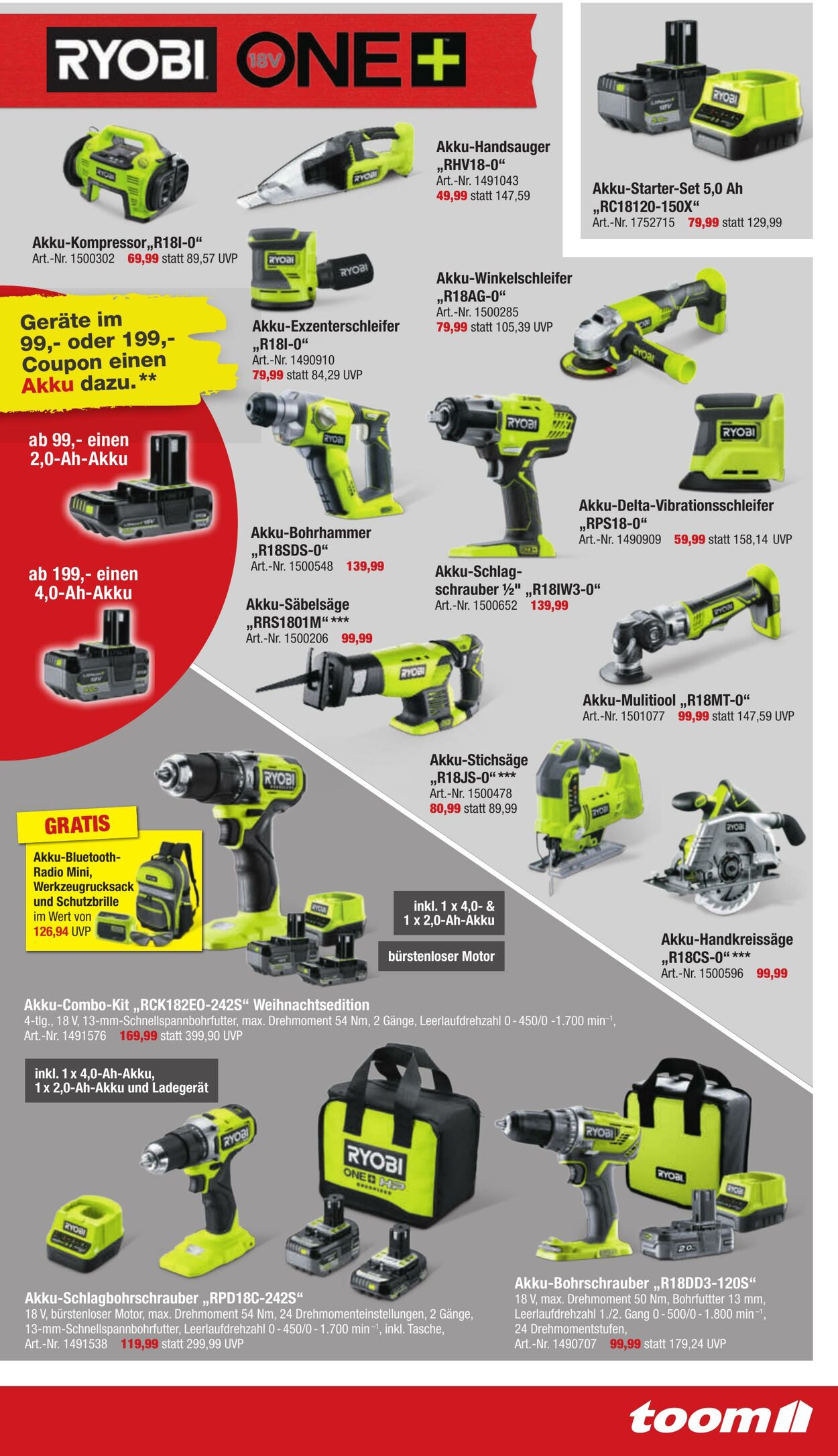 Prospekt Toom Baumarkt 25.11.2024 - 01.12.2024