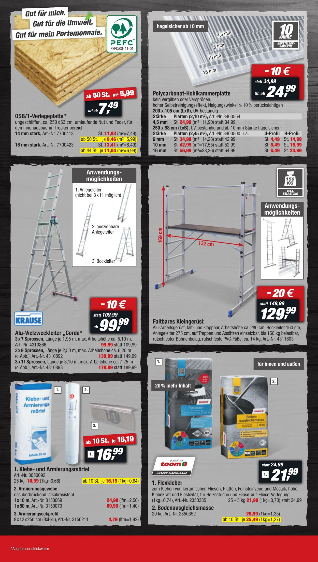 Prospekt Toom Baumarkt 25.11.2024 - 01.12.2024