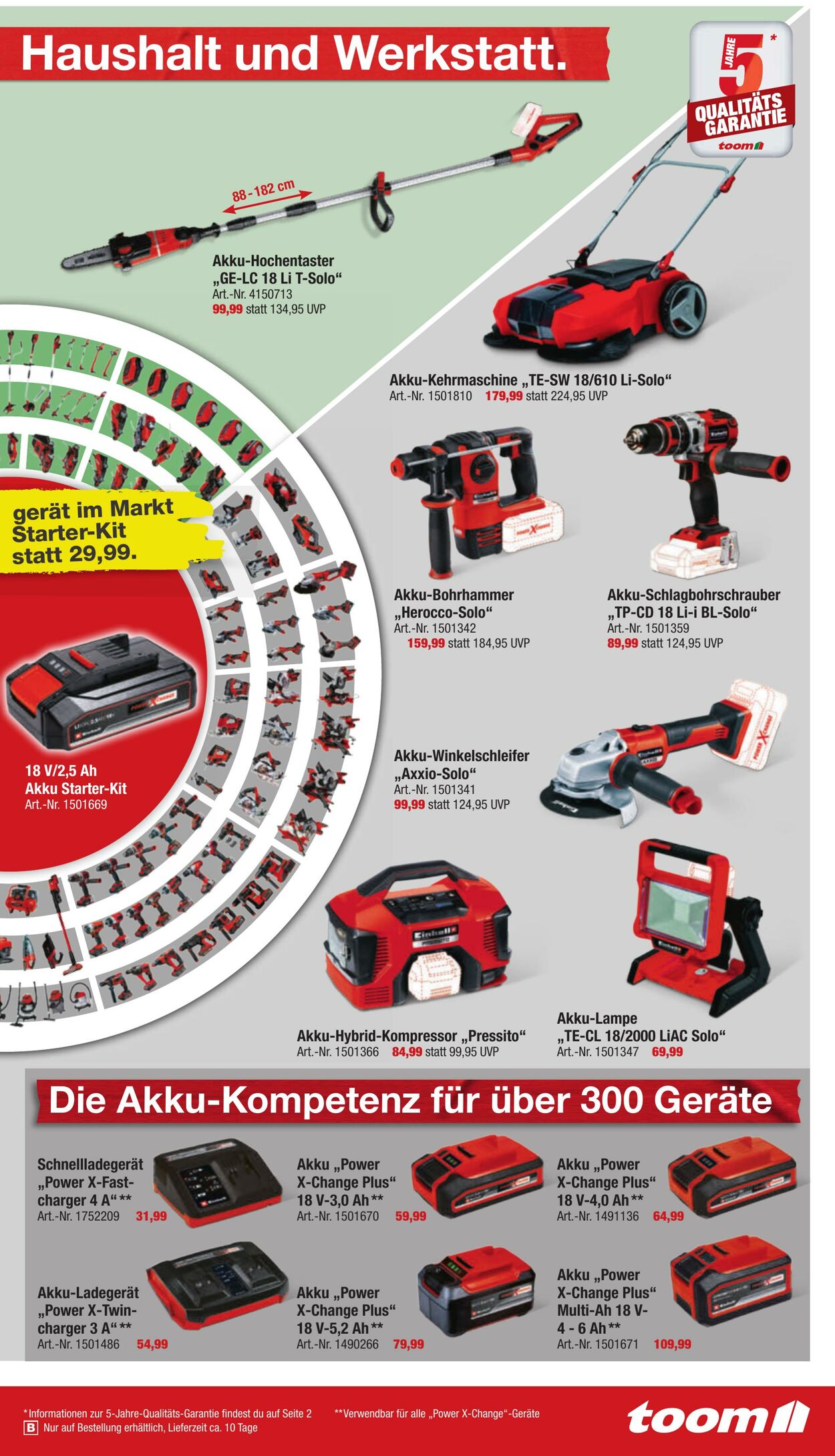 Prospekt Toom Baumarkt 18.11.2024 - 25.11.2024