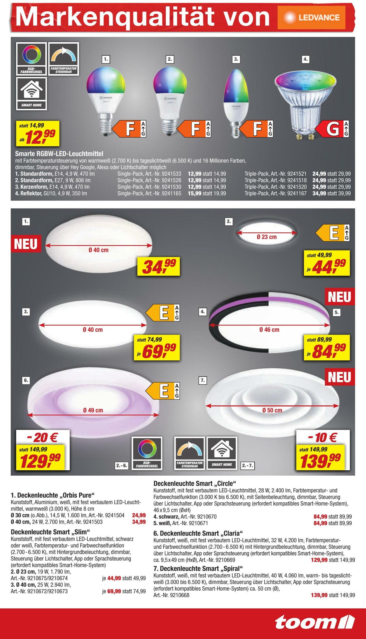 Prospekt Toom Baumarkt 18.11.2024 - 25.11.2024