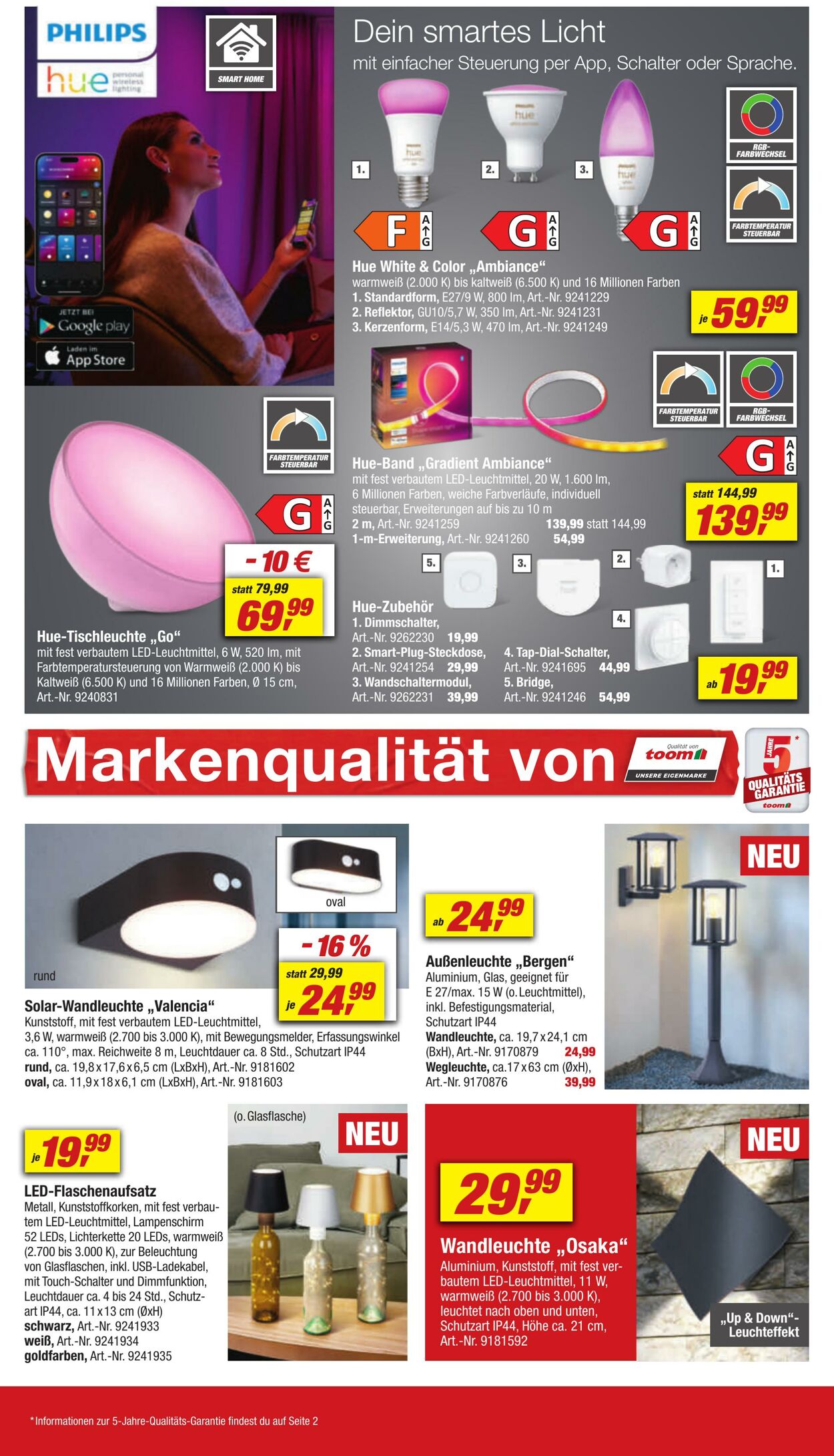 Prospekt Toom Baumarkt 18.11.2024 - 25.11.2024