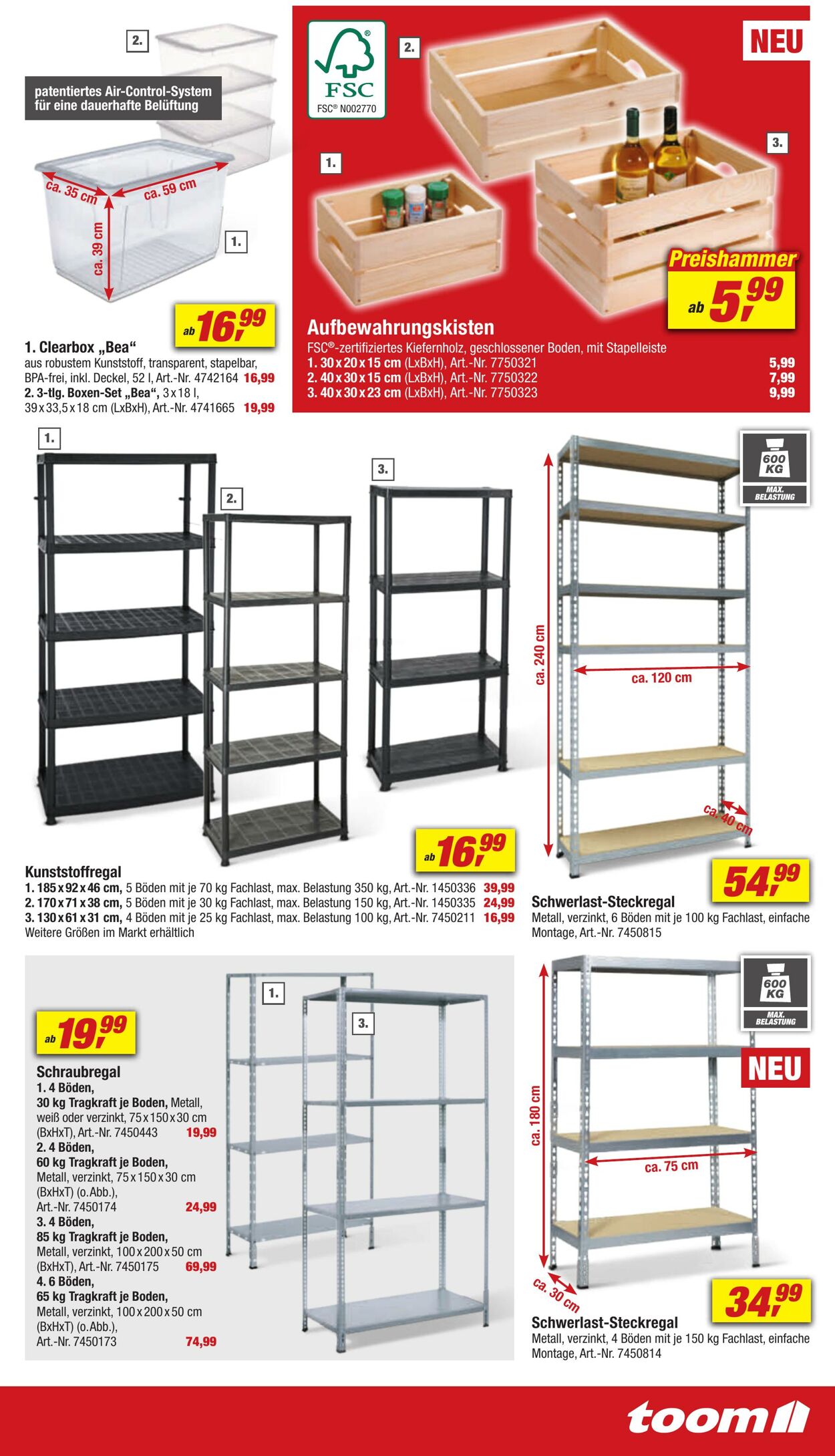 Prospekt Toom Baumarkt 03.08.2024 - 09.08.2024