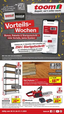 Prospekt Toom Baumarkt 07.05.2022 - 13.05.2022