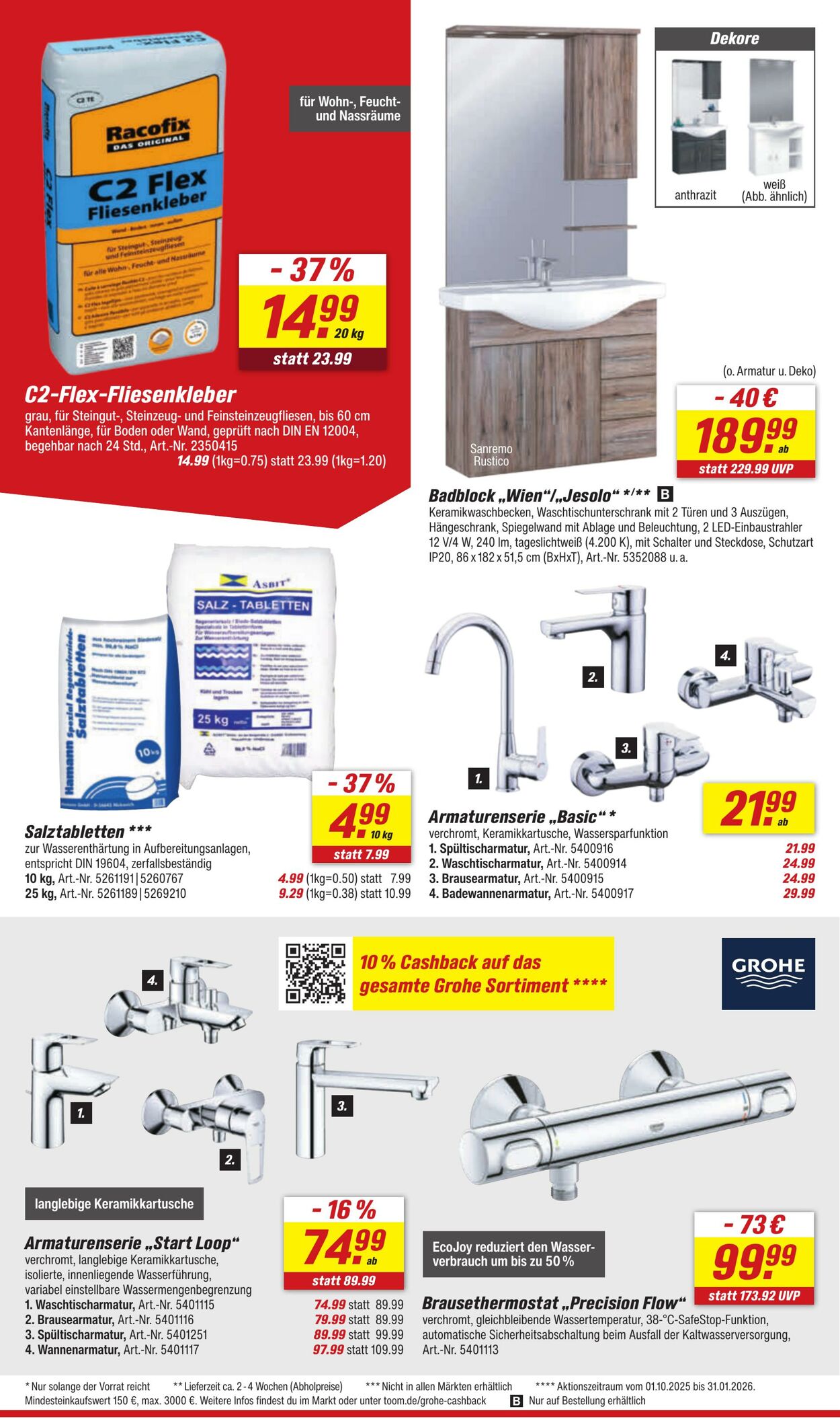 Prospekt Toom Baumarkt 20.10.2025 - 03.11.2025