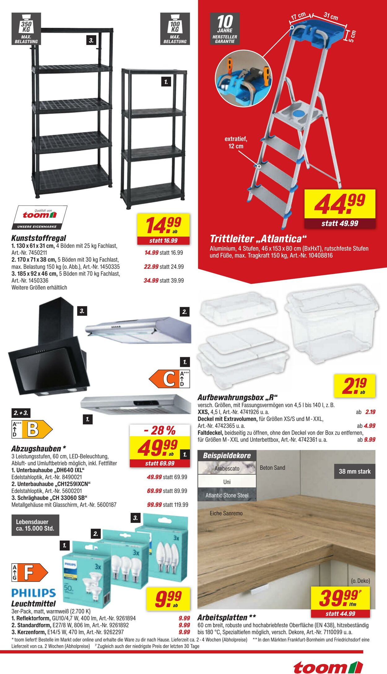 Prospekt Toom Baumarkt 20.10.2025 - 03.11.2025