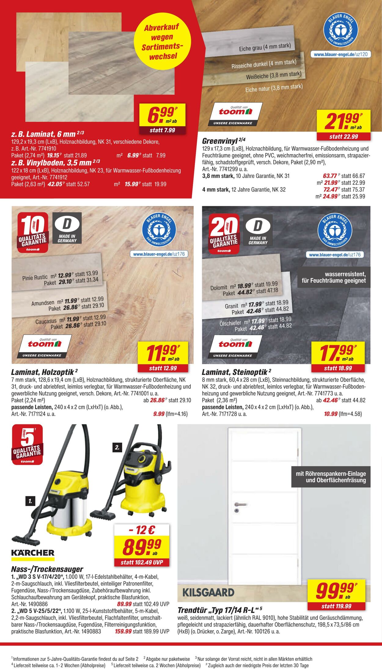Prospekt Toom Baumarkt 20.10.2025 - 03.11.2025