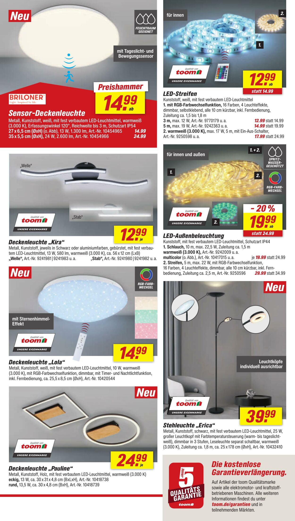 Prospekt Toom Baumarkt 20.10.2025 - 03.11.2025