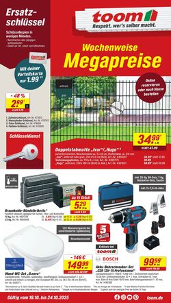 Prospekt Toom Baumarkt 12.11.2025 - 26.11.2025